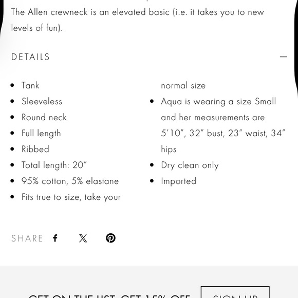 Alice + Olivia White Floral Ribbed Crop Tank with Pastel Blooms - Picture 6 of 6